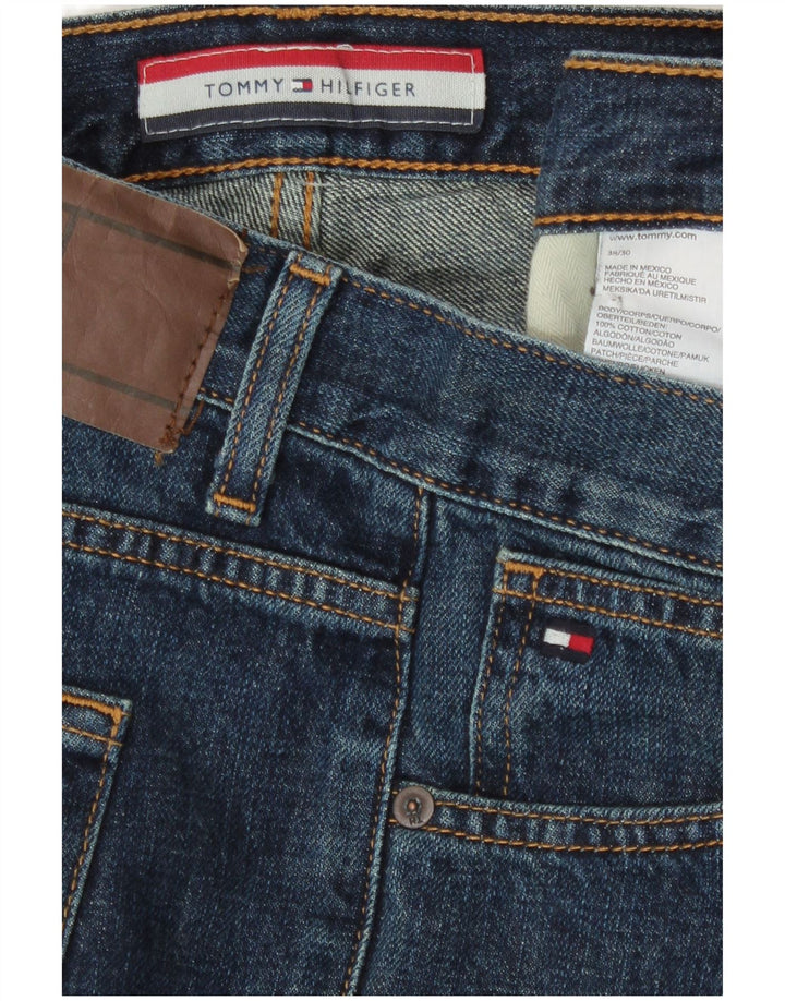 Tommy Hilfiger Straight Jeans til mænd W38 L30 Marineblå