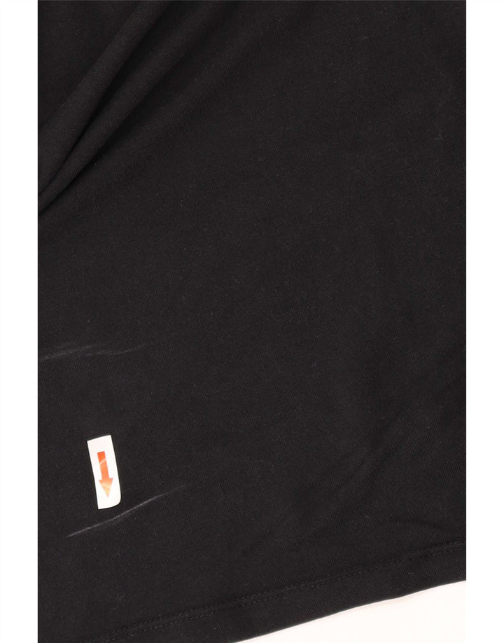Jack & Jones Herre T-Shirt Top Stor Sort Bomuld