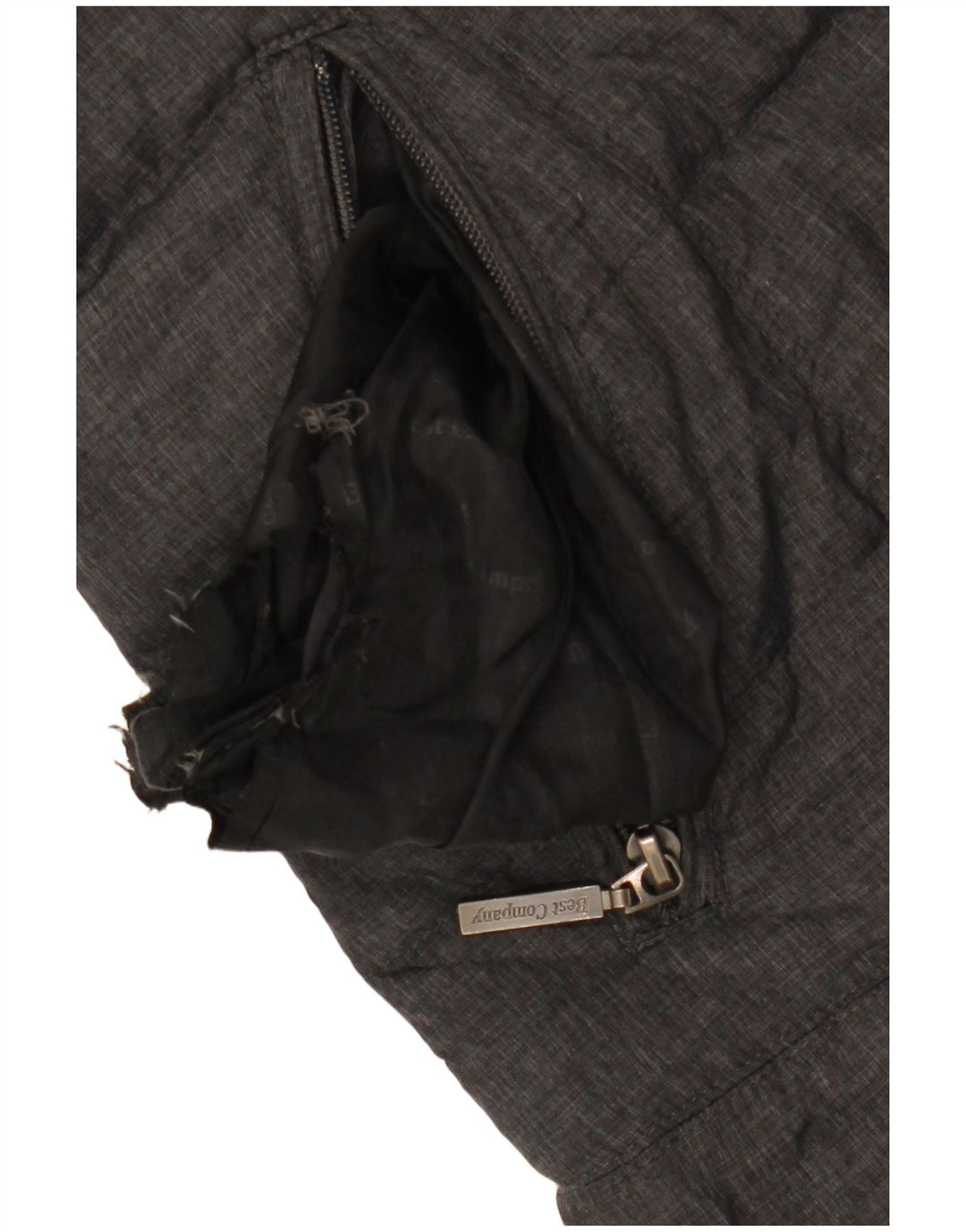 BEDSTE VIRKSOMHED Dame polstret jakke UK 14 Large Grå