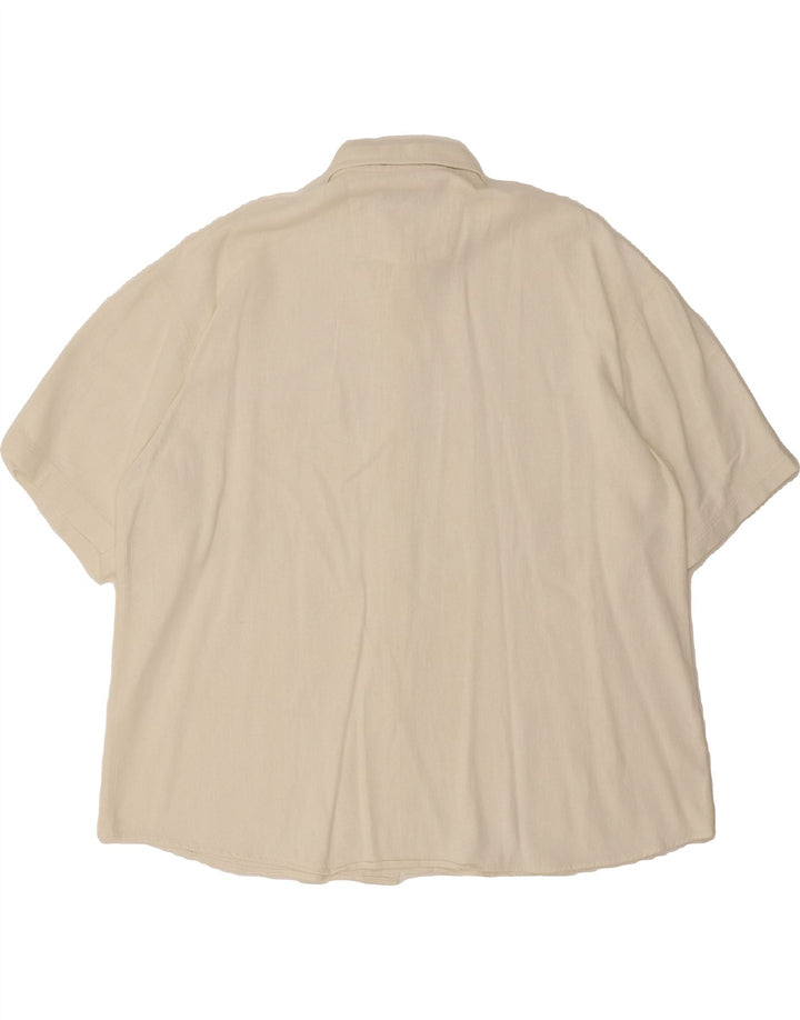 ARPINO Mens Short Sleeve Shirt SIze 16 1/2 41/42  Large White Vintage Arpino and Second-Hand Arpino from Messina Hembry 