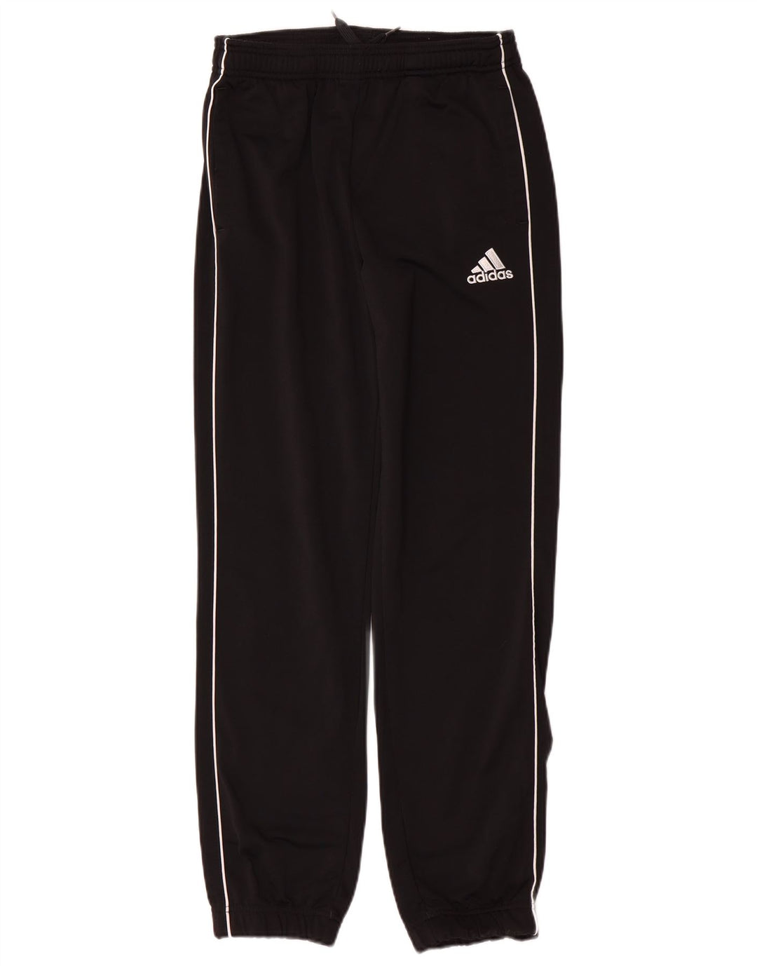 Adidas Drenge Træningsdragt Bukser Joggers 13-14 år Sort Polyester