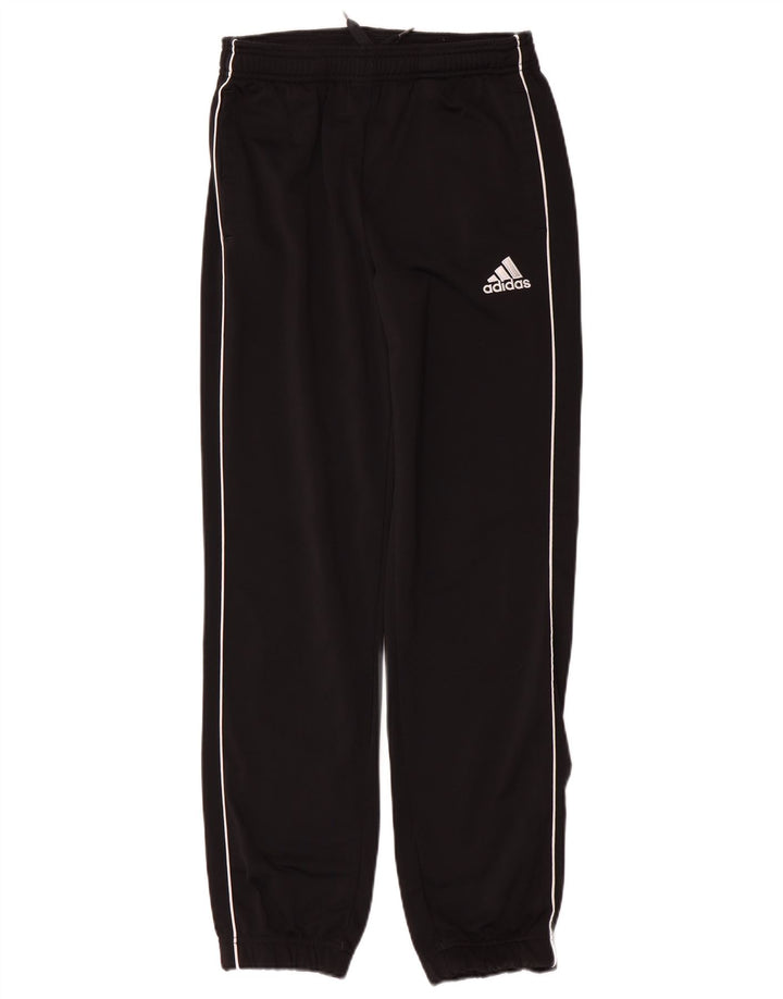 Adidas Drenge Træningsdragt Bukser Joggers 13-14 år Sort Polyester