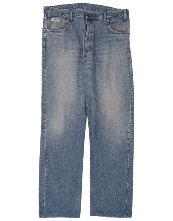 Levi's Straight Jeans til mænd W38 L34 Blå
