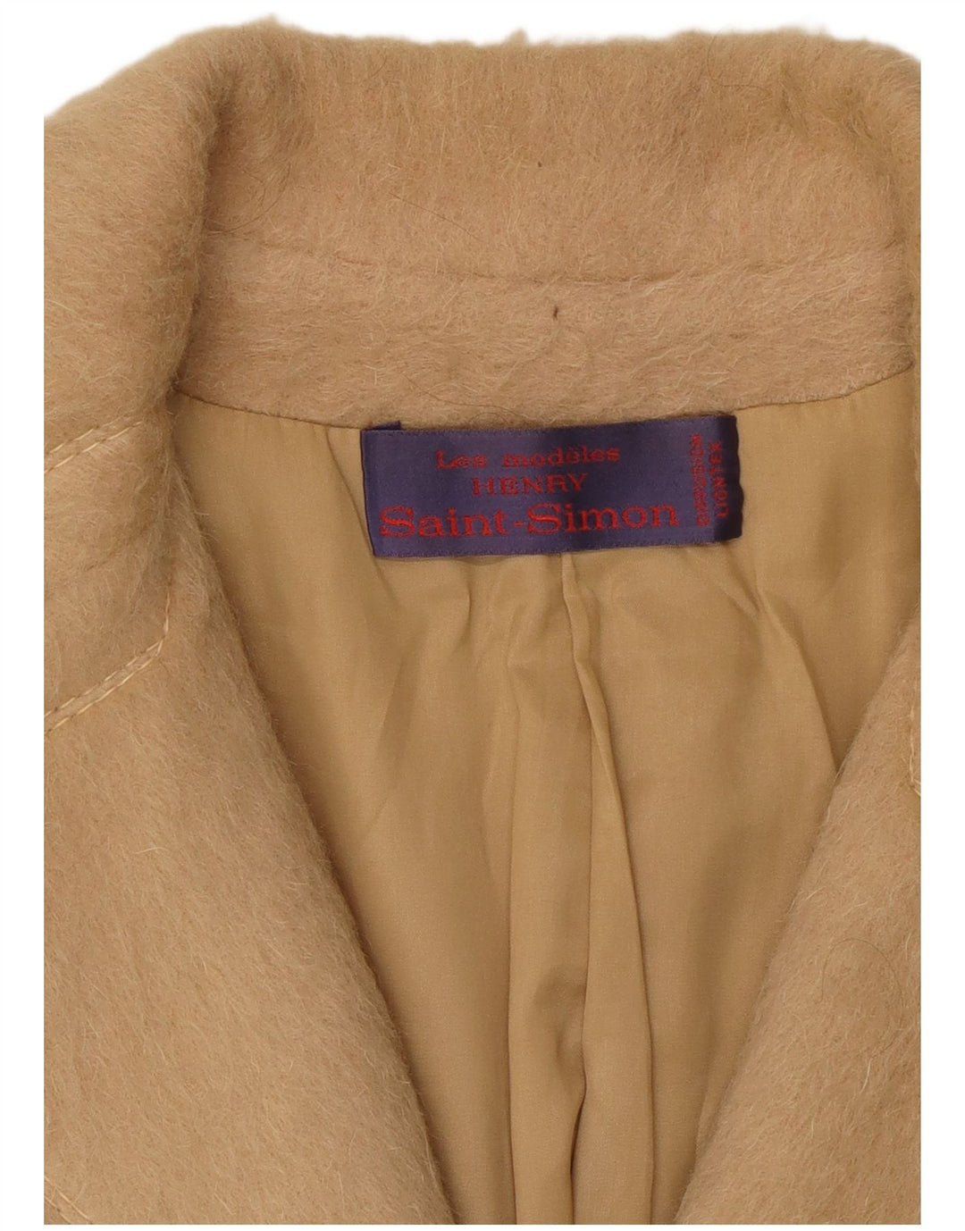 Vintage overfrakke til kvinder IT 48 XL Beige