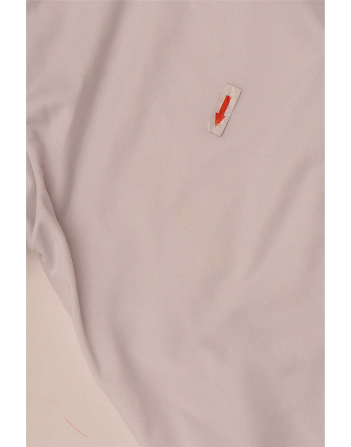 Kappa Grafisk træningsdragt topjakke til kvinder UK 10 Small White Colourblock