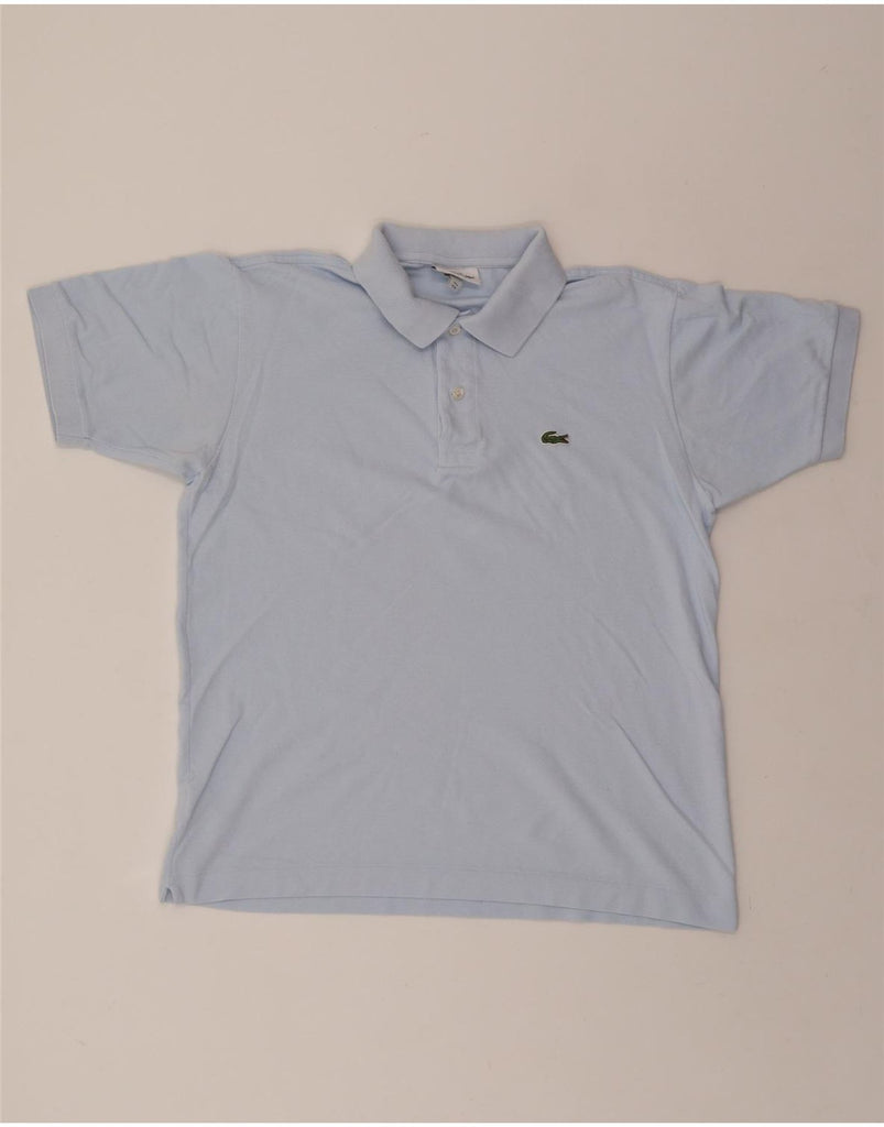 LACOSTE Mens Classic Fit Polo Shirt Size 4 Medium Blue Cotton Vintage Lacoste and Second-Hand Lacoste from Messina Hembry 
