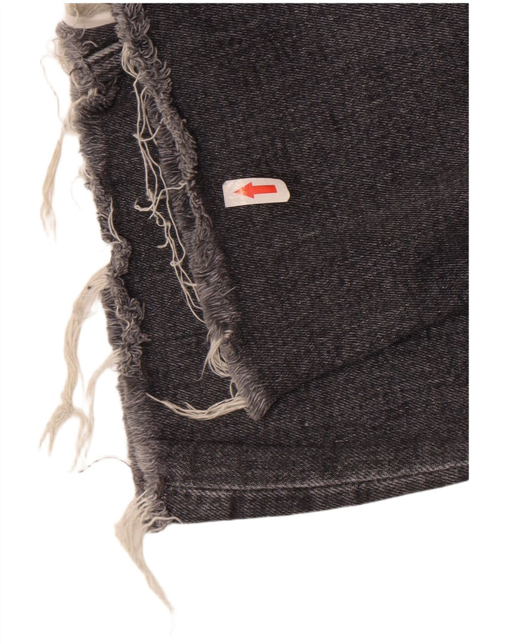 Zara Womens Cropped Jeans EU 36 XS W26 L25 Grå