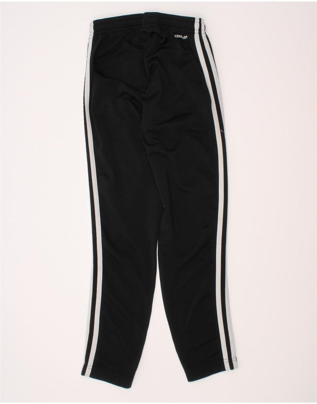 Adidas Boys Aeroready Tracksuit Bukser 9-10 år Sort polyester