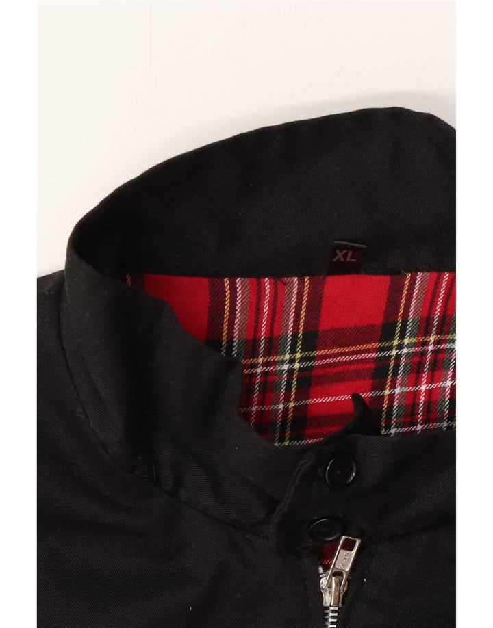 Vintage Bomberjakke til mænd UK 42 XL Sort