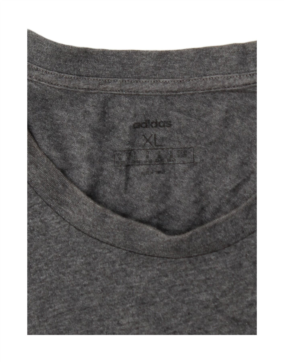 ADIDAS Womens T-Shirt Top UK 18 XL Grey
