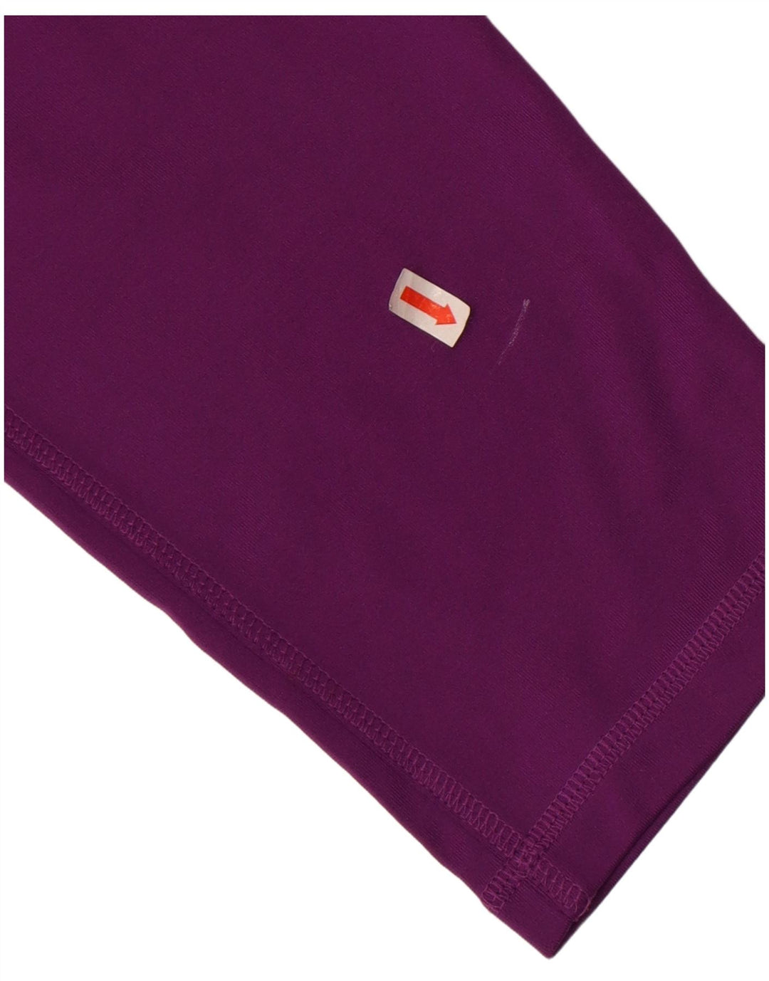 Adidas Dame Climalite Capri Leggings UK 8/10 Small Purple Polyester