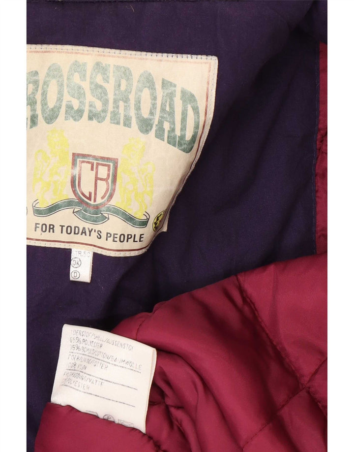 Crossrace Herre Utility Jacket UK 50 Large Purple Polyester