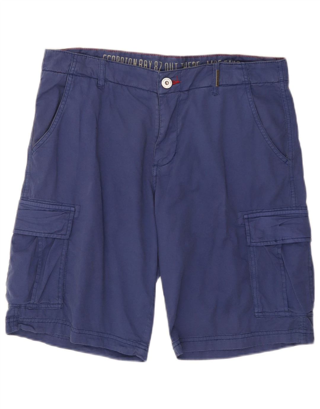 Scorpion Bay Herre Cargo Shorts W32 Medium Navy Blue Bomuld