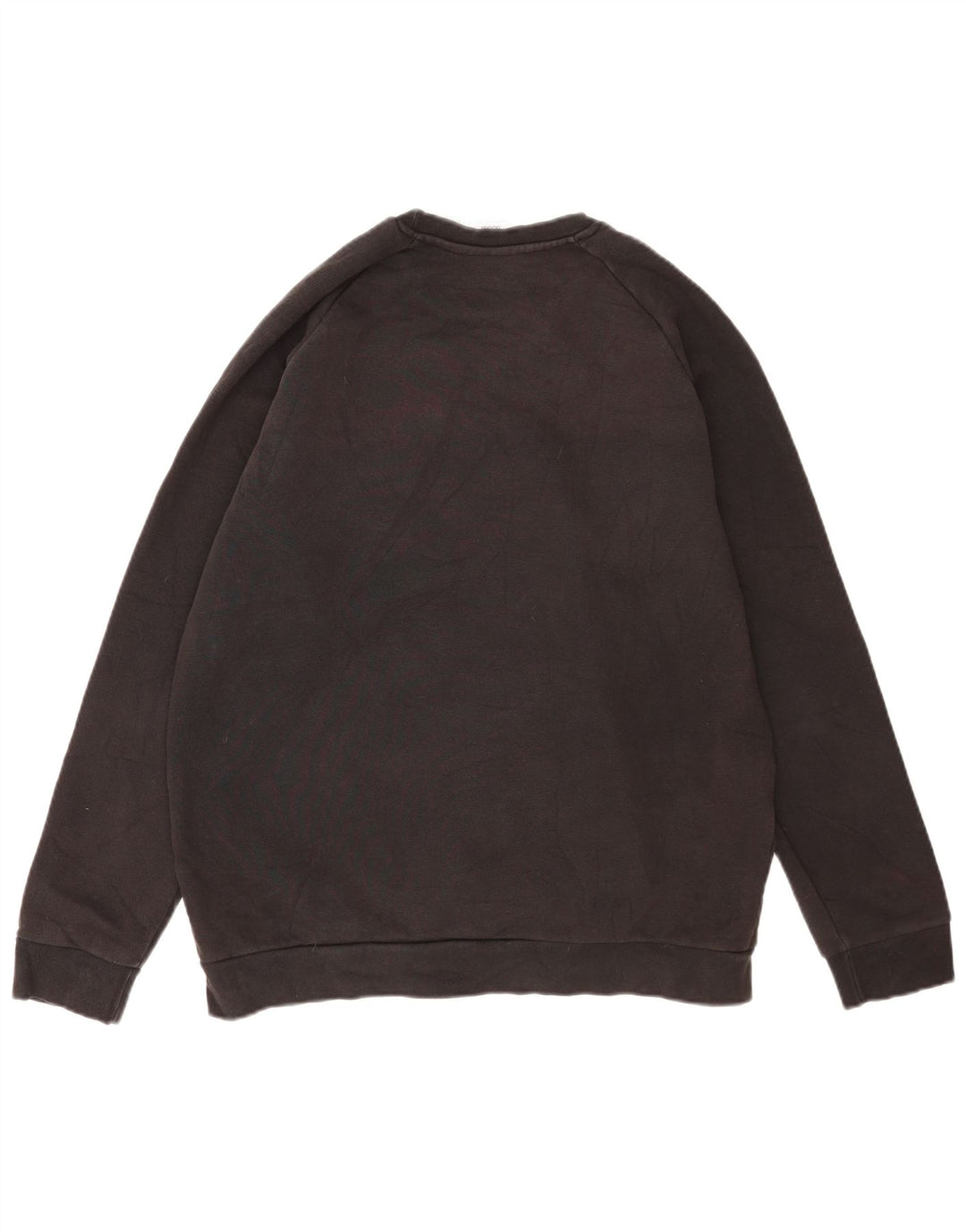 Adidas Herre Sweatshirt Jumper Large Sort Bomuld