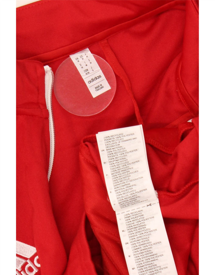 Adidas Aeroready træningsdragt topjakke til mænd Medium rød polyester