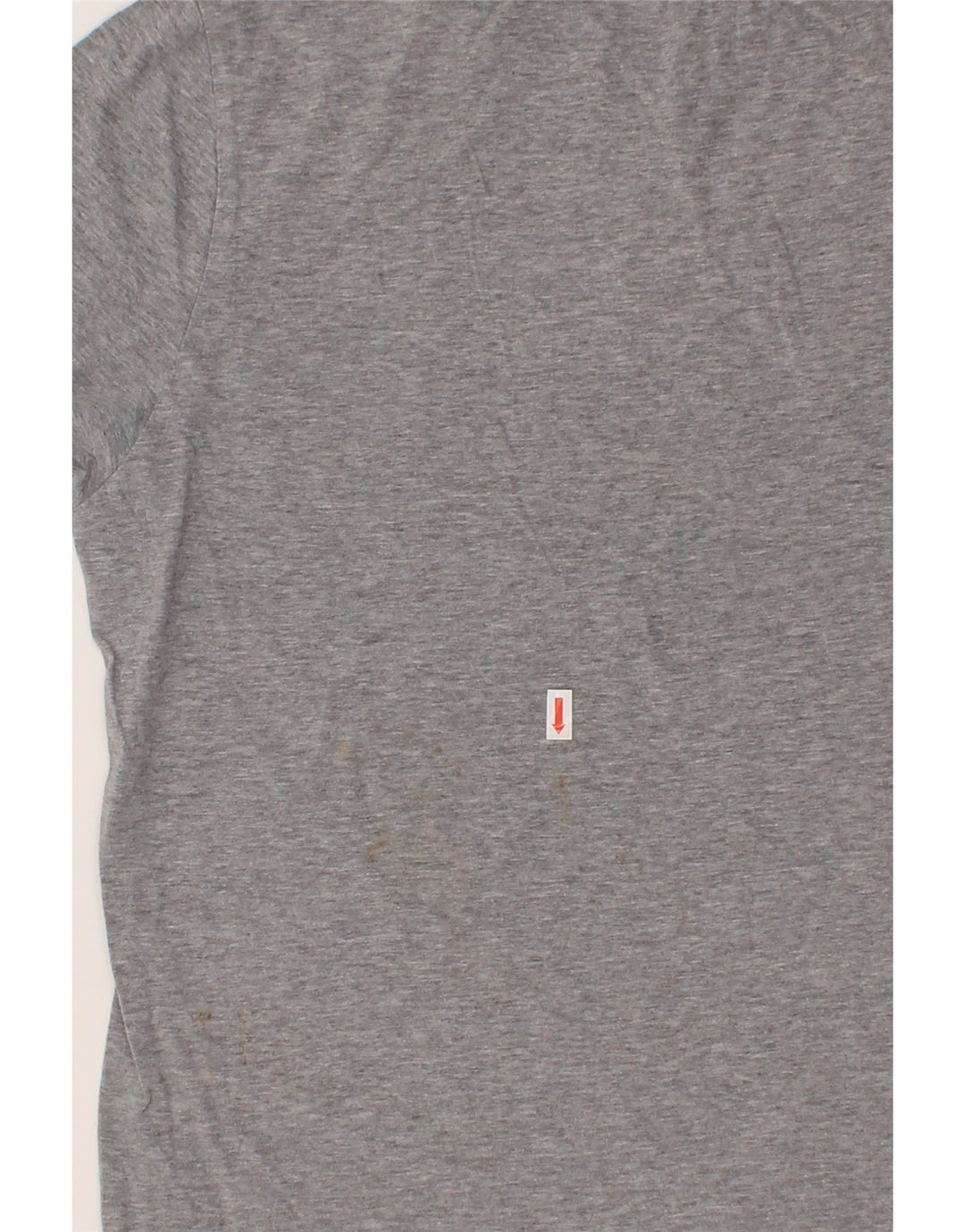 TOMMY HILFIGER Herre grafisk T-shirt top mellemgrå bomuld