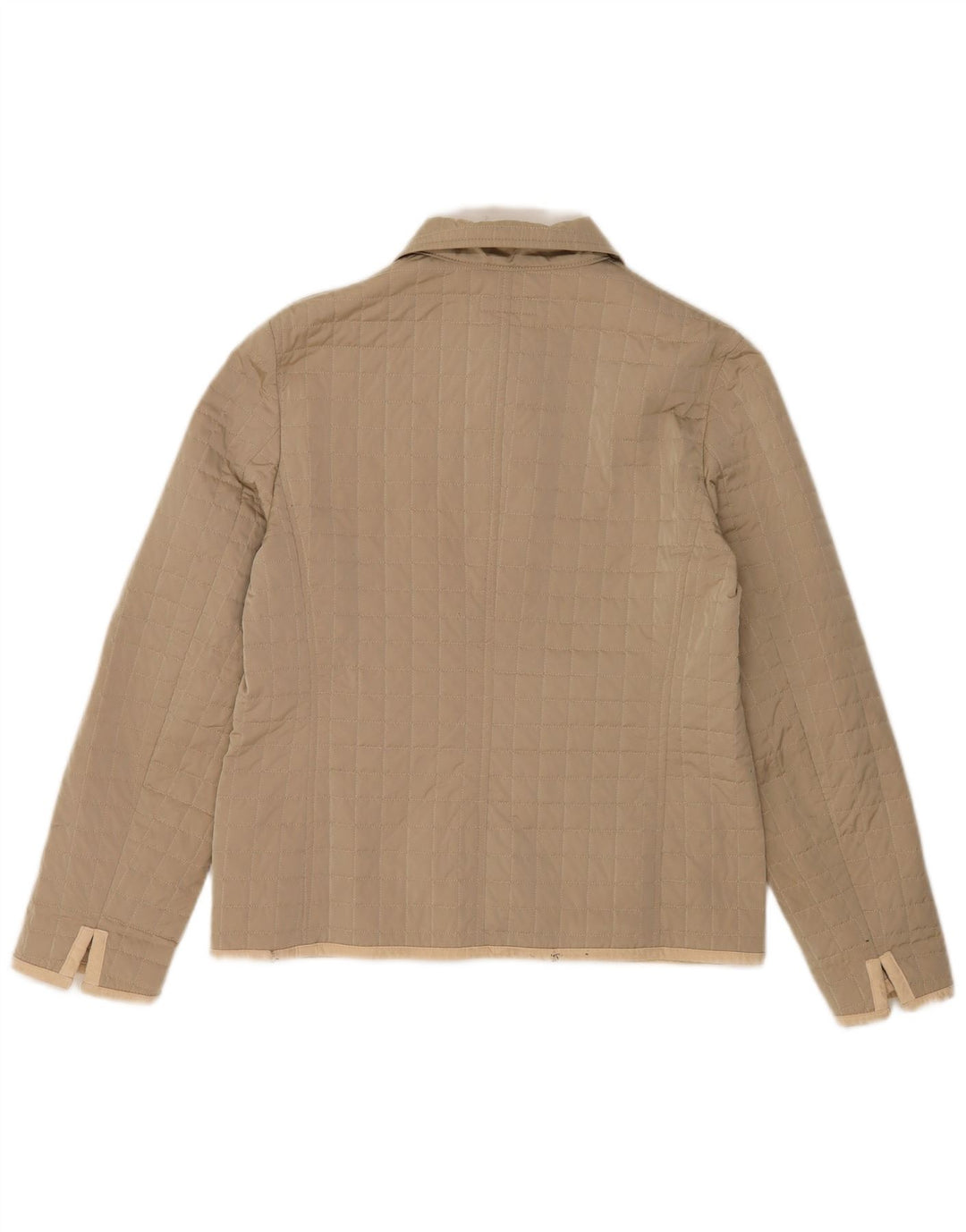 Marella Quiltet jakke til kvinder UK 14 Medium Beige Polyester