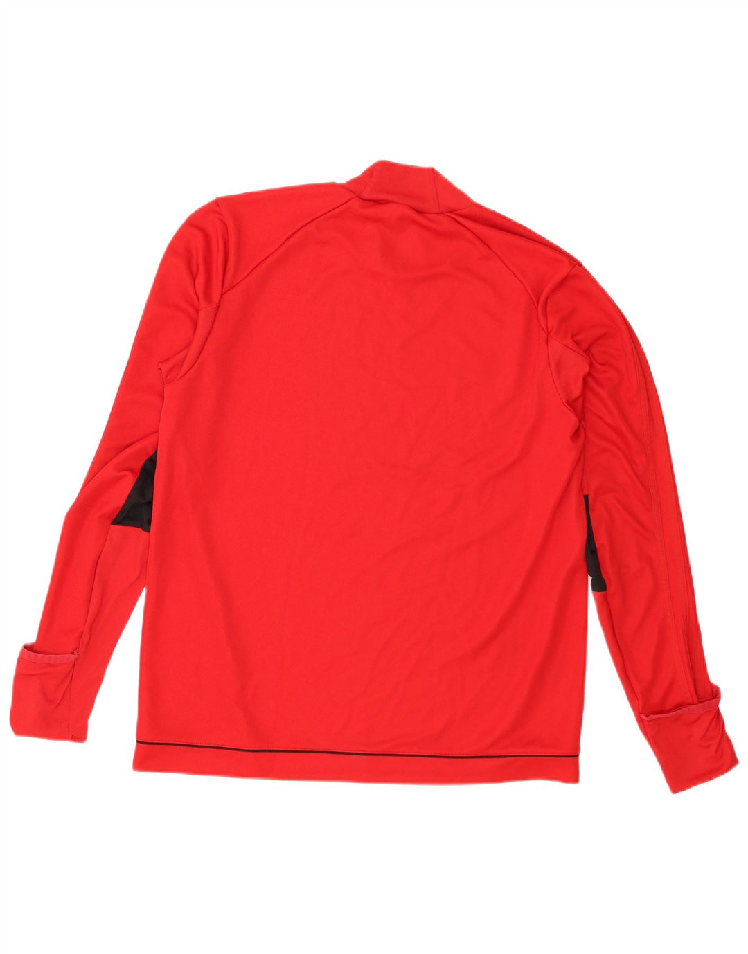 Adidas Herre Climacool Top Langærmet Stor Rød Colourblock Polyester