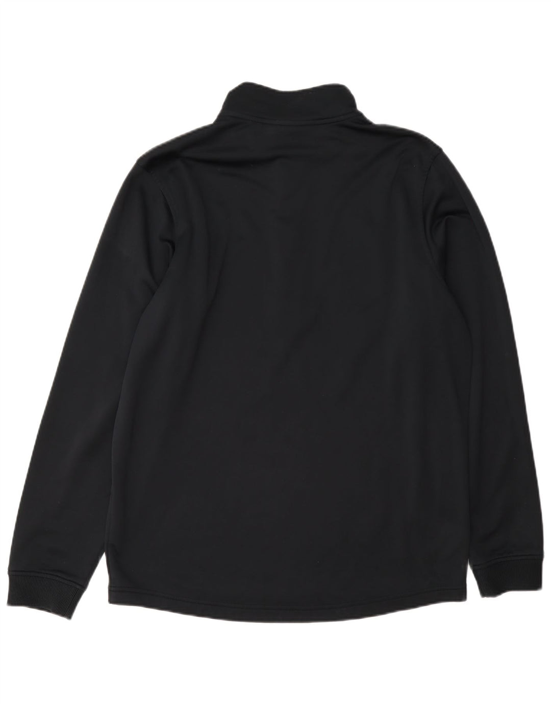 Under Armour Herre Cold Gear Zip Neck Pullover Træningsdragt Top Medium Sort