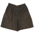 All Over Dame Chino Shorts IT 44 Medium W28 Grøn Ternet