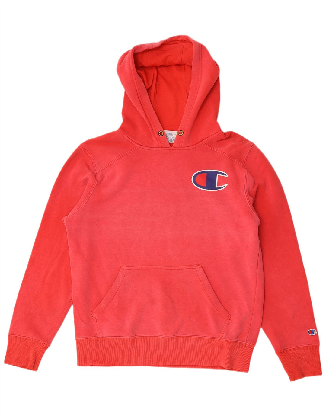 Champion Herre grafisk hættetrøje Jumper Medium Rød Bomuld