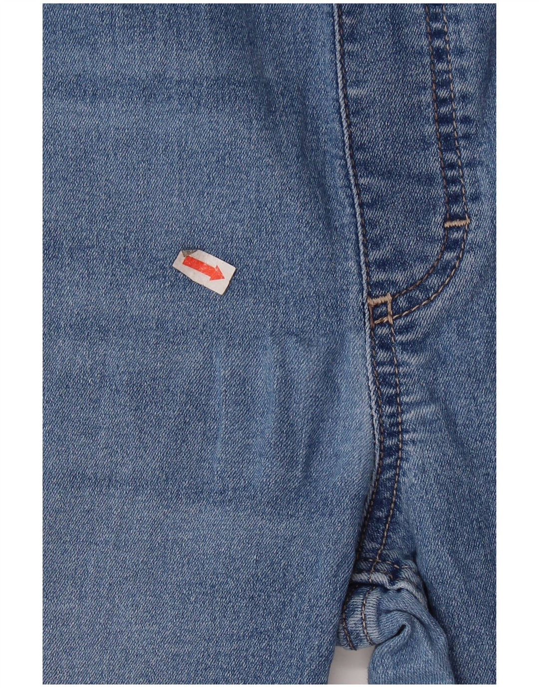 LEE Dame Skinny Jeans XL W38 L27 Blå Bomuld