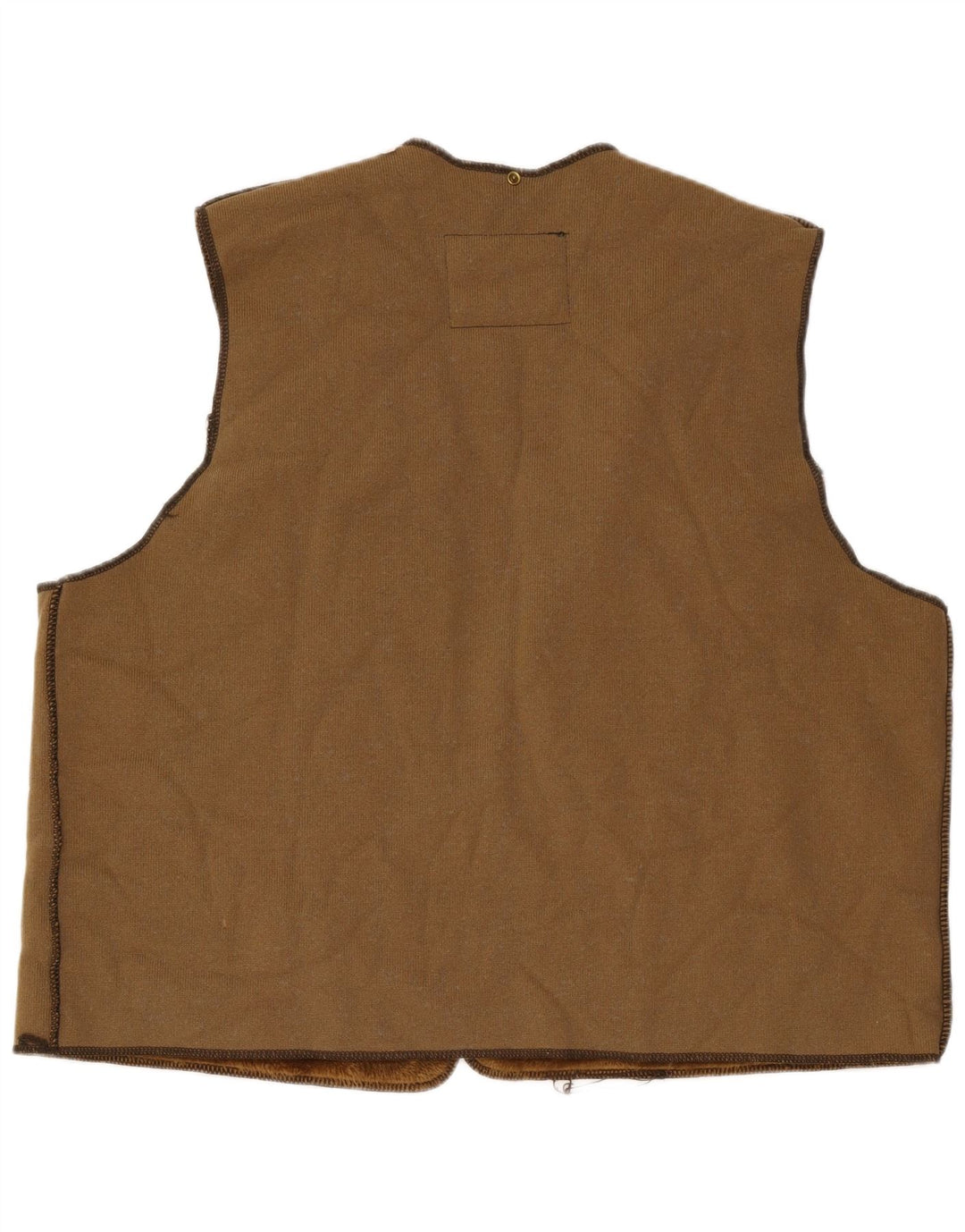 Barbour Herre Sherpa Liner Gilet Størrelse 52 Stor Brun Akryl