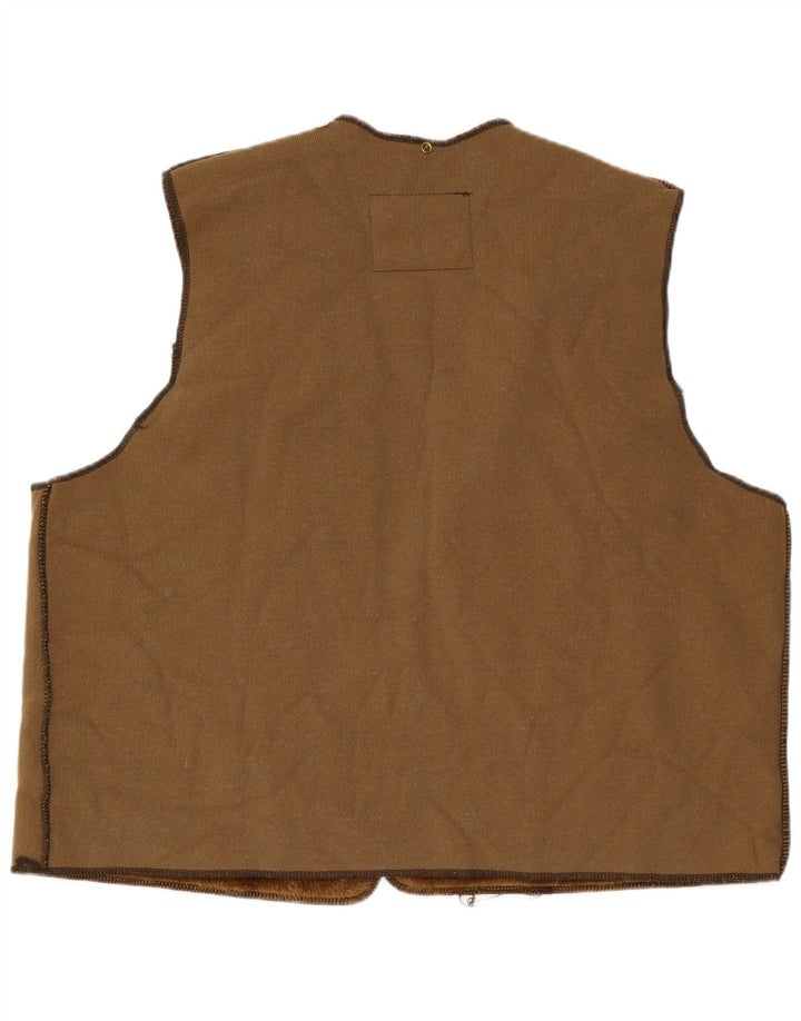 Barbour Herre Sherpa Liner Gilet Størrelse 52 Stor Brun Akryl