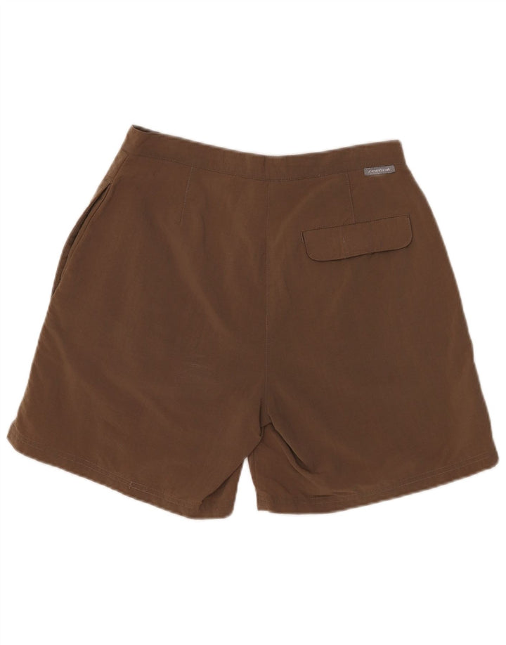 Reebok Vandreshorts til kvinder UK 12 Medium W28 Brun polyamid