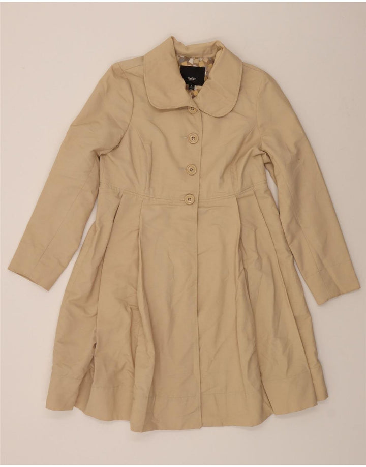 MOSSIMO Womens Trench Coat UK 16 Large Beige Cotton Vintage Mossimo and Second-Hand Mossimo from Messina Hembry 