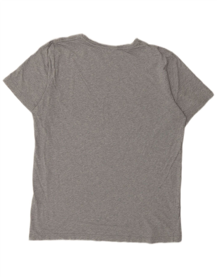Quiksilver Herre Grafisk T-Shirt Top Stor Grå