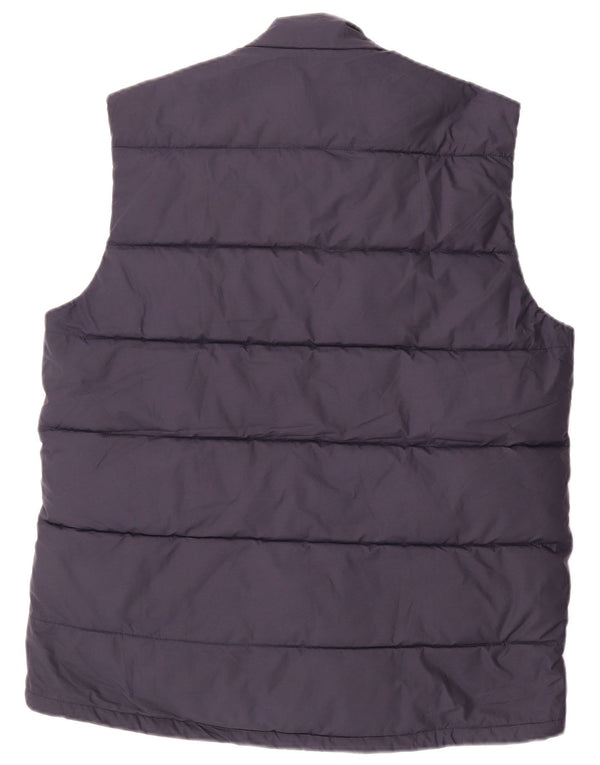 Barbour Herre Polstret Gilet UK 38 Medium Navy Blue Polyester