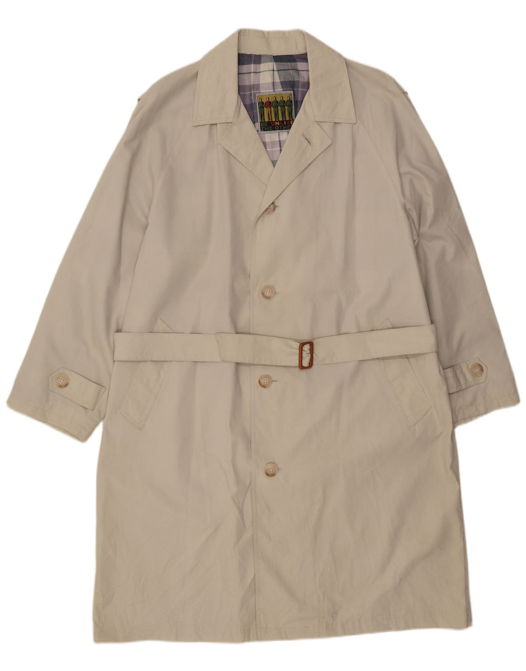 Vintage Overfrakke til mænd UK 40 Large Beige
