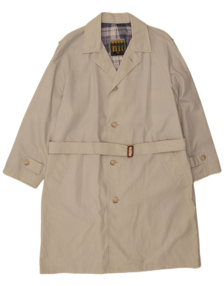 Vintage Overfrakke til mænd UK 40 Large Beige