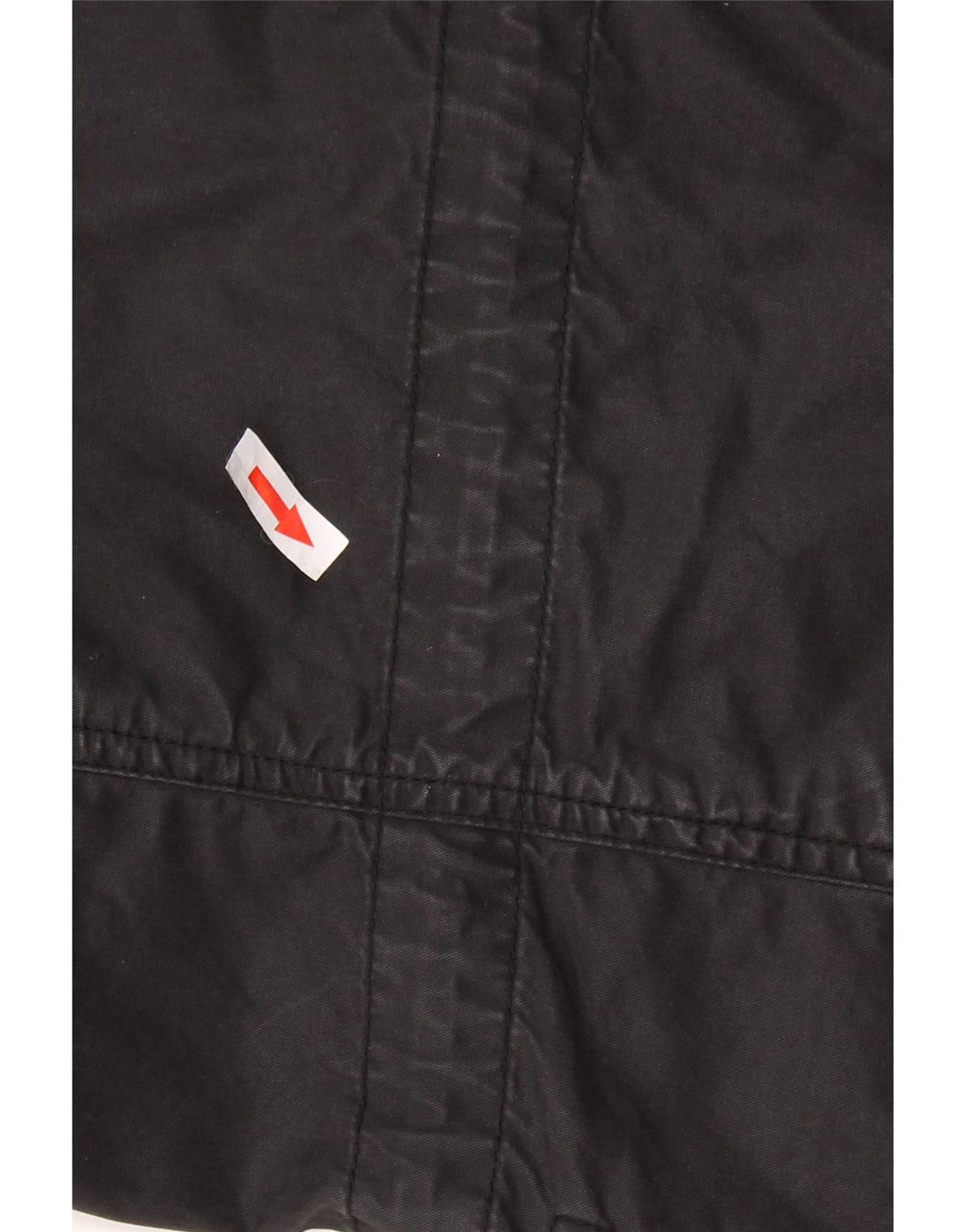 DIESEL Herre Military Jacket UK 44 2XL Sort Bomuld