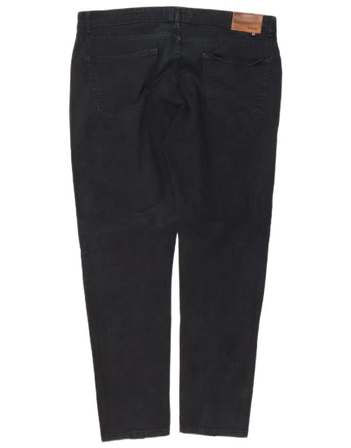 Zara Herre Slim Jeans EU 46 XL W36 L31 Sort