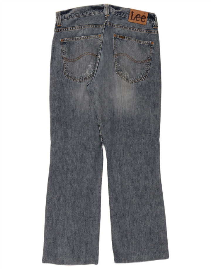 Lee Herre Roscoe Bootcut Jeans W32 L29 Blå Bomuld