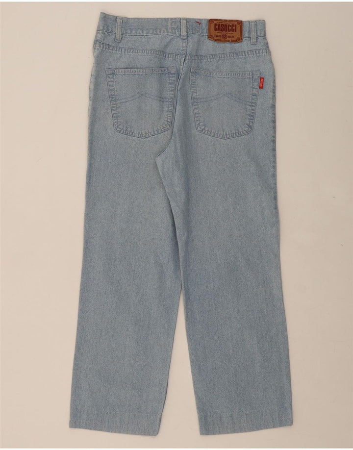 CASUCCI Womens Straight Jeans IT 50 XL W36 L27 Blue 90s Vintage Casucci and Second-Hand Casucci from Messina Hembry 