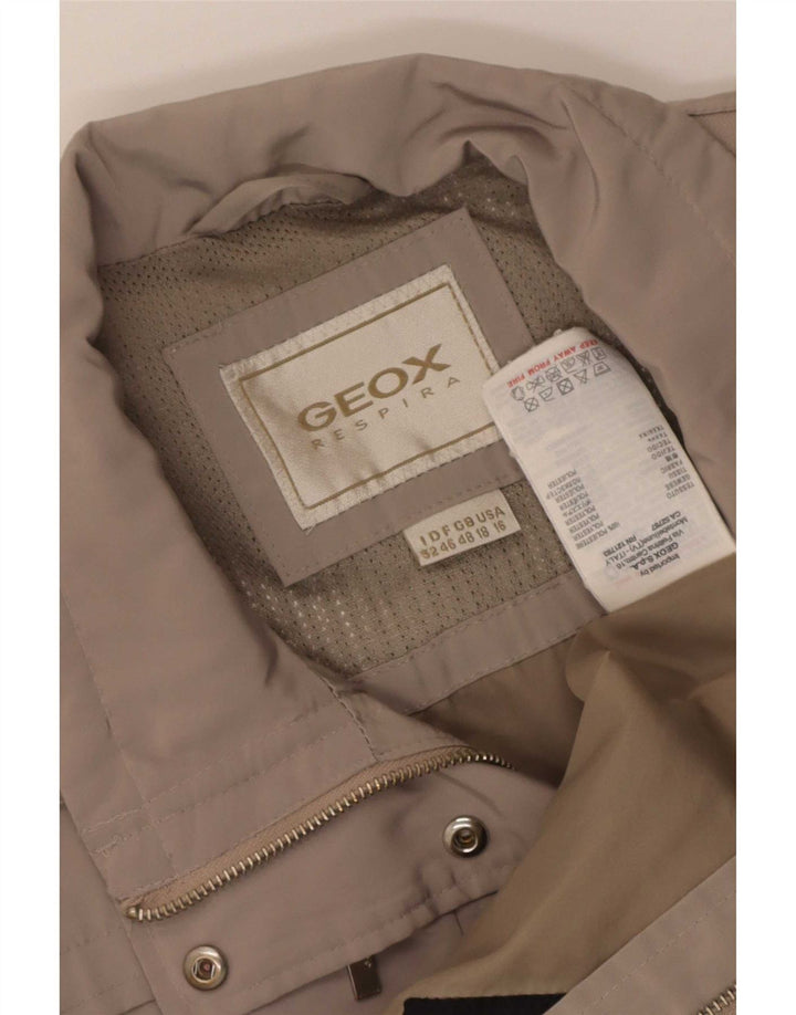 Geox Dame Respira Overfrakke IT 48 XL Beige Polyester