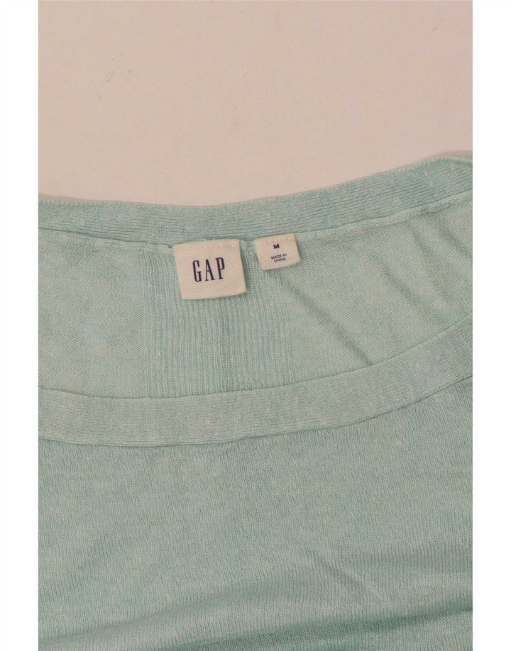 Gap Dame T-Shirt Top UK 14 Medium Turkis