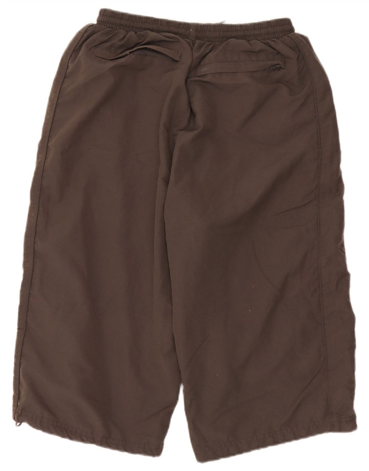 Umbro Herre Graphic Bermuda Sport Shorts Large Grå Polyester