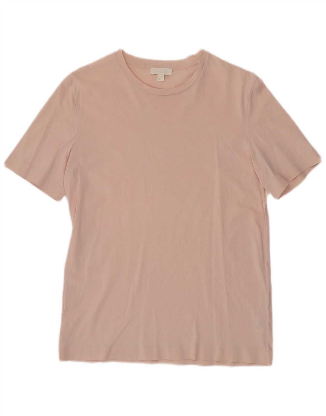 Cos Herre T-Shirt Top Lille Pink Bomuld