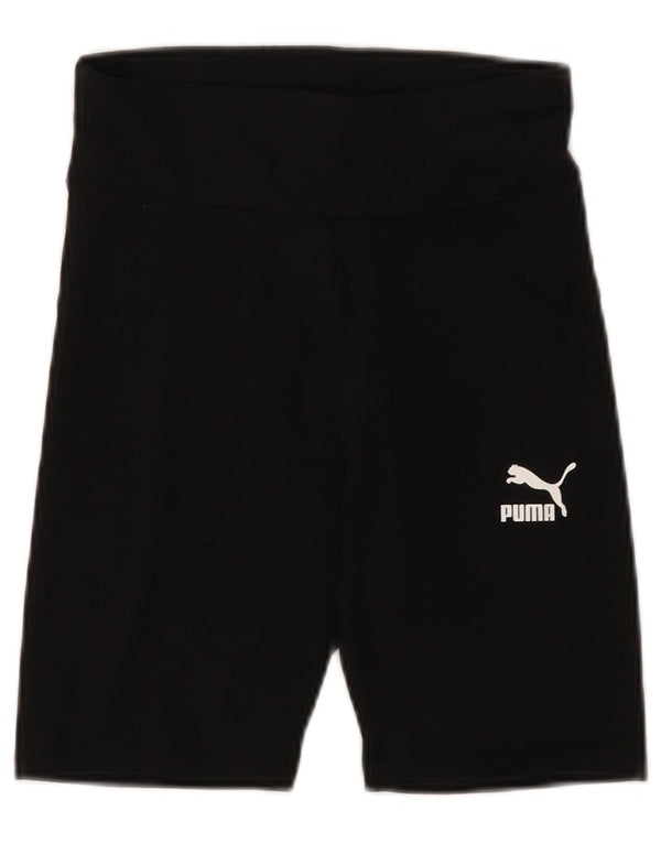PUMA sportsshorts til kvinder UK 4 XS sort bomuld