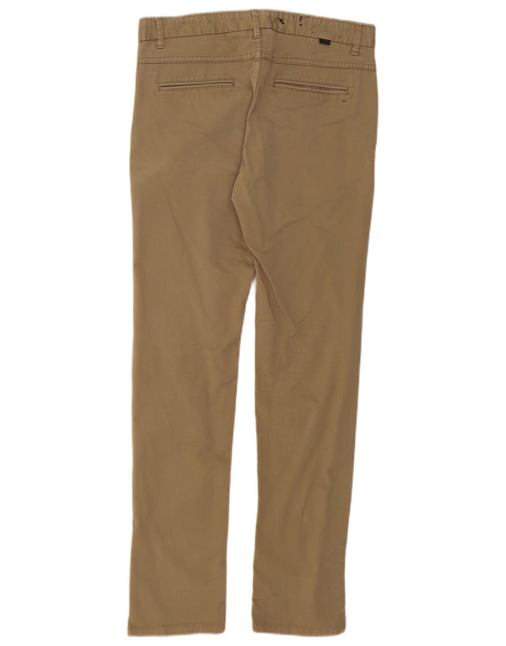 Zara Herre Slim Chino Bukser EU 40 Medium W31 L31 Khaki