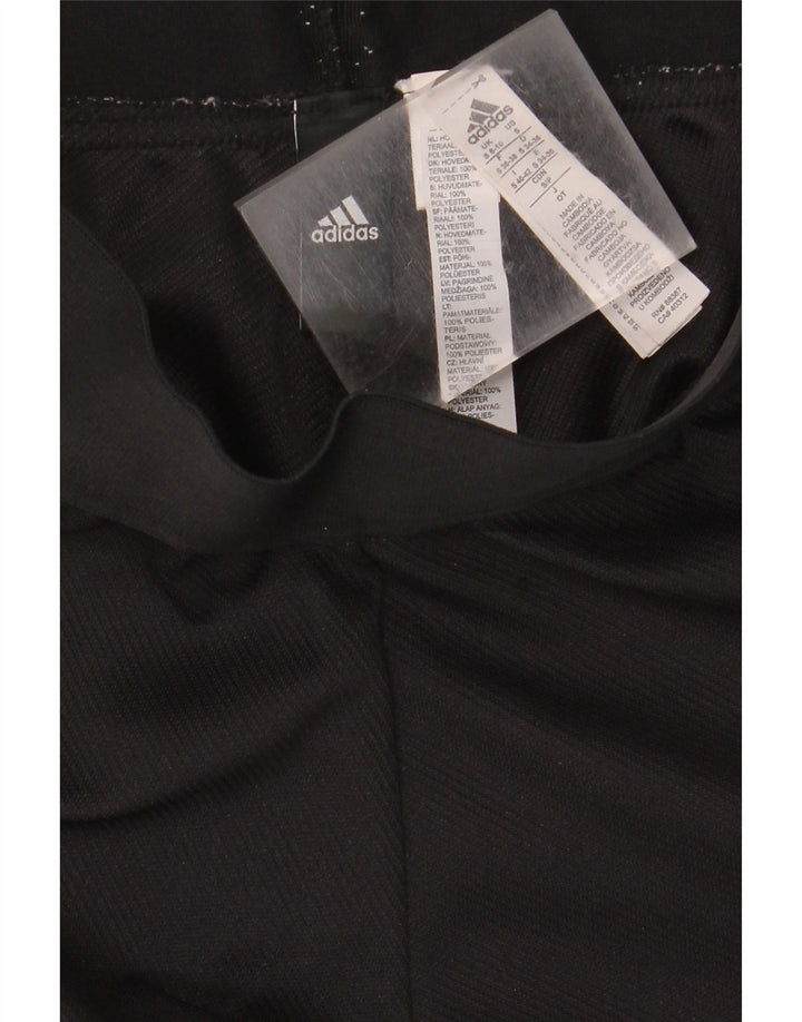 ADIDAS træningsdragtsbukser til kvinder UK 8/10 Small Black Polyester