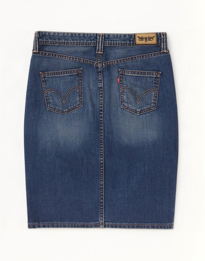 Levi's Dame denimnederdel Medium W30 Blå Bomuld