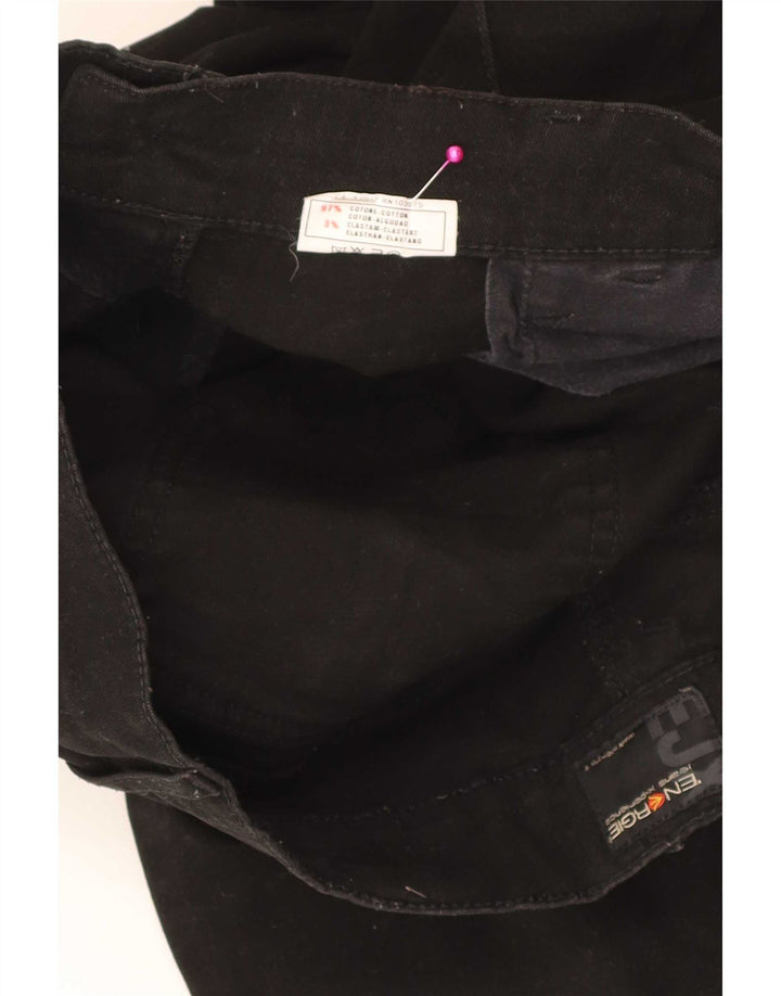 Energe Dame Bootcut Casual Bukser W33 L30 Sort Bomuld
