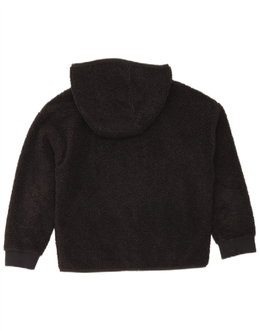 Nike drenge hættejakke i fleece 10-11 år medium sort polyester