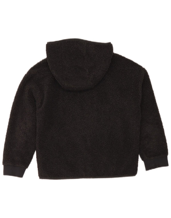 Nike drenge hættejakke i fleece 10-11 år medium sort polyester
