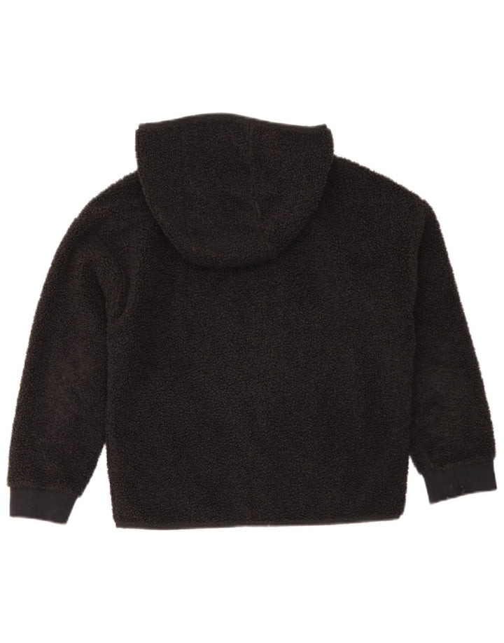 Nike drenge hættejakke i fleece 10-11 år medium sort polyester